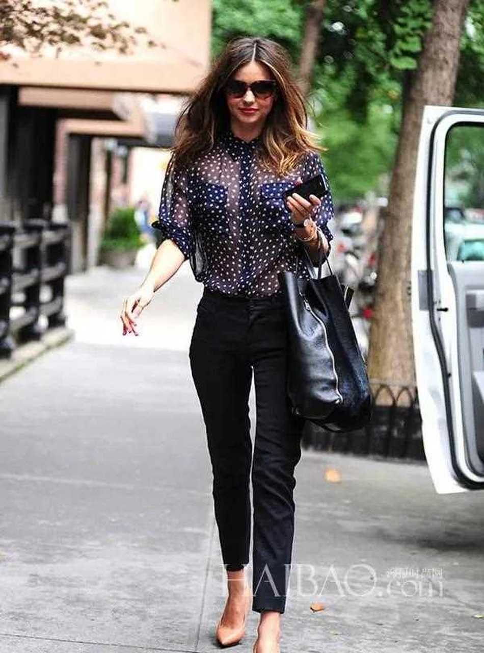 米兰达可儿的时尚穿搭,真是美到我了!