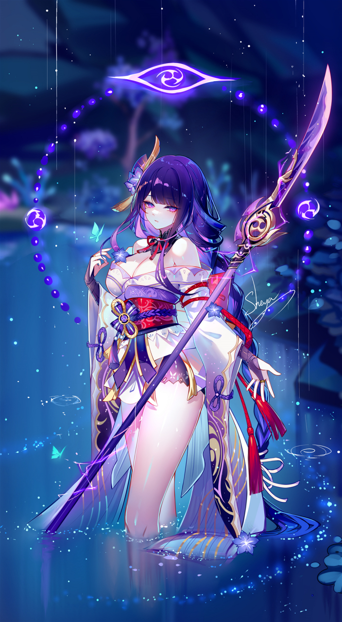 雷电将军 画师:sheya