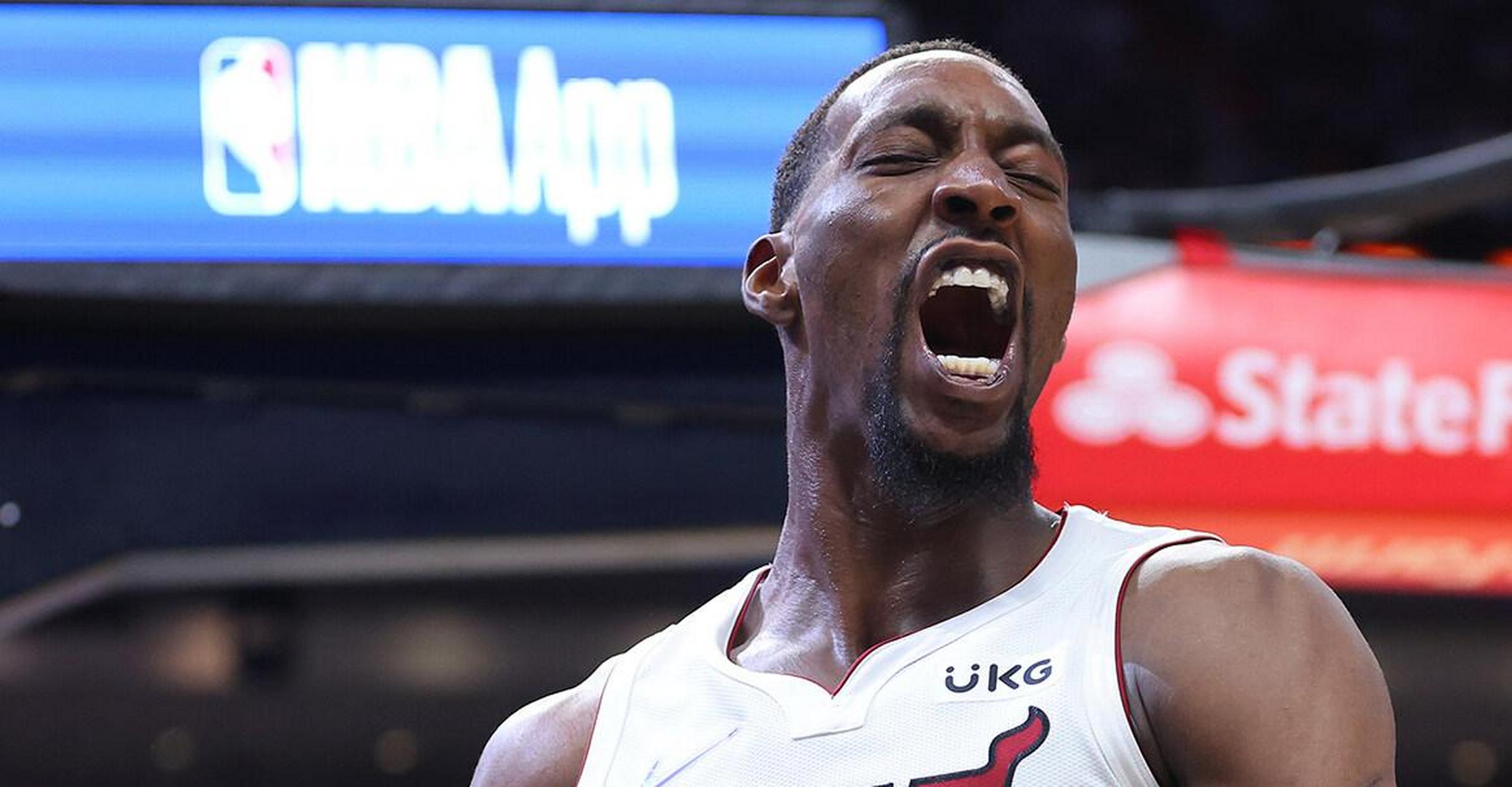 阿德巴约:我想要赢得最佳防守球员的奖项  北京时间8月16日,热火球员