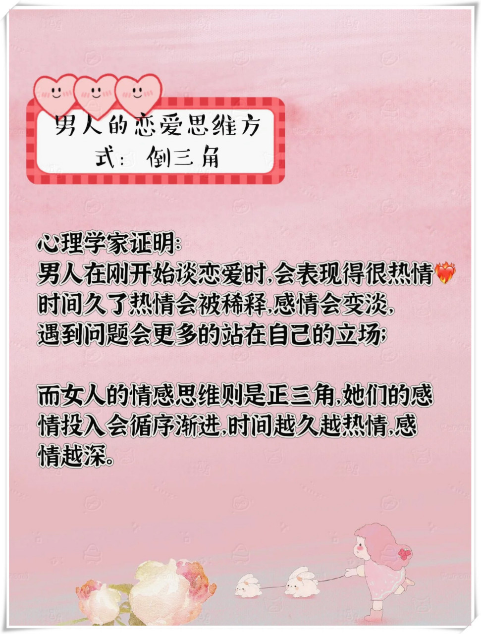 恋爱男女的心理变化