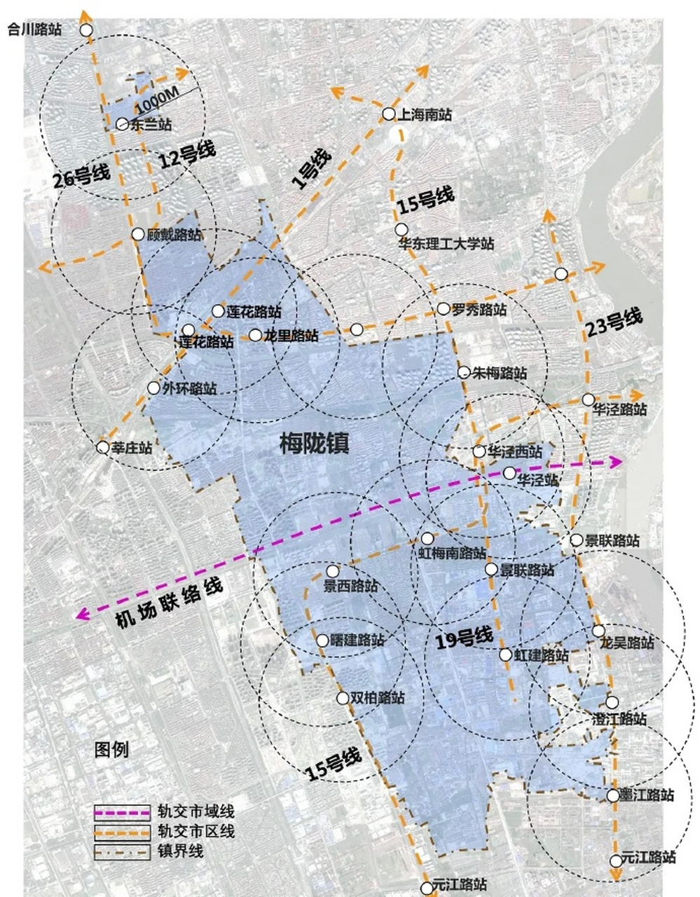 闵行梅陇镇地图图片