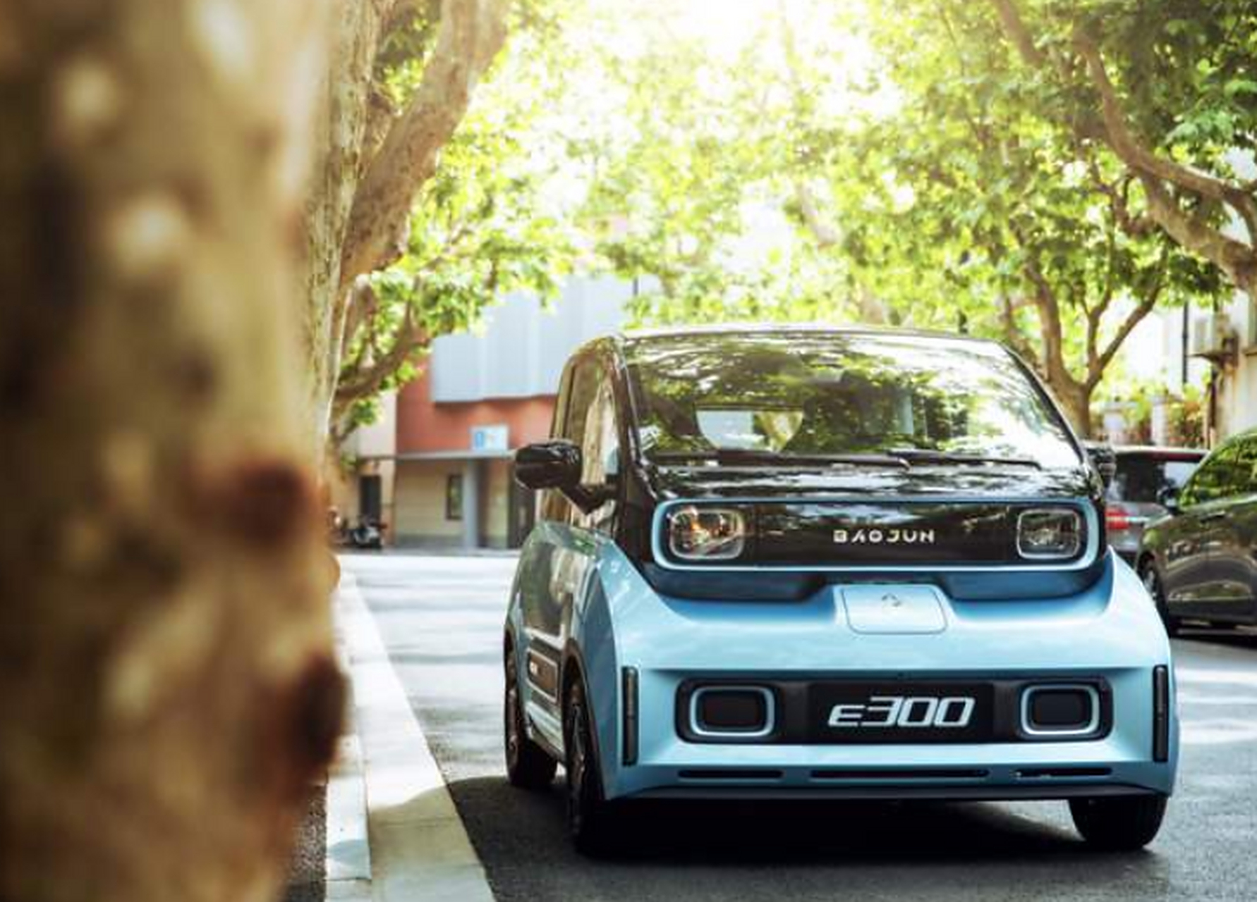 宝骏e300新能源(宝骏e300新能源报价及图片)