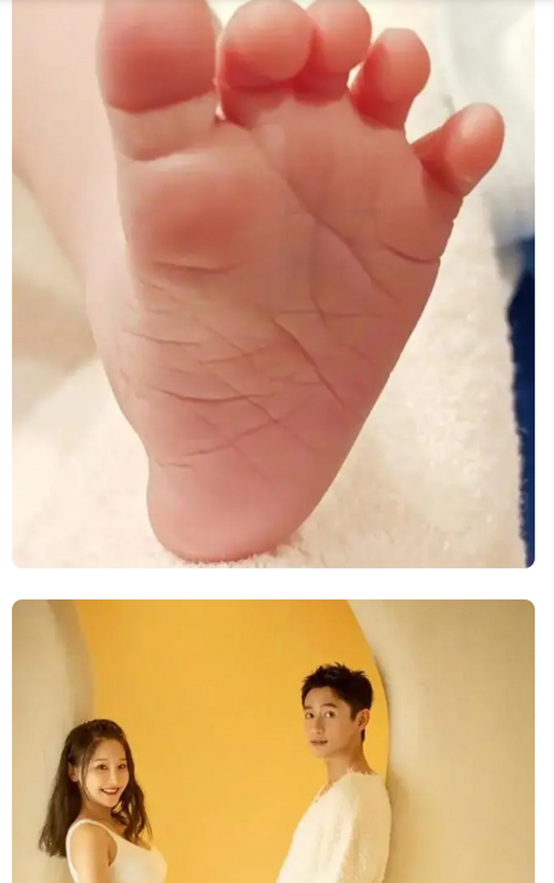 魏晨官宣当爸#   最近,魏晨官宣当爹,晒出宝宝脚丫庆祝的消息引起了