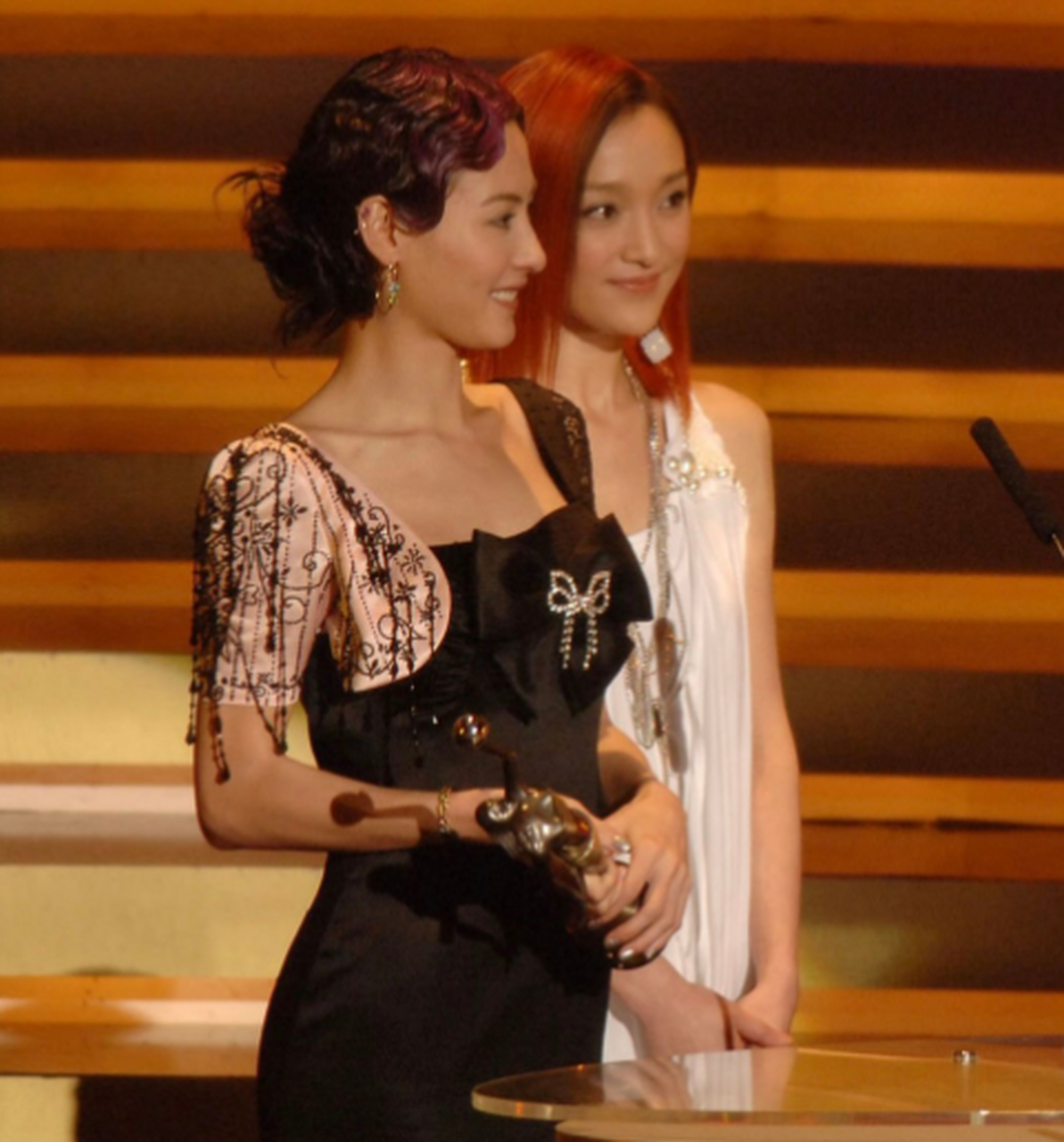 张柏芝和周迅,田壮壮和章子怡!