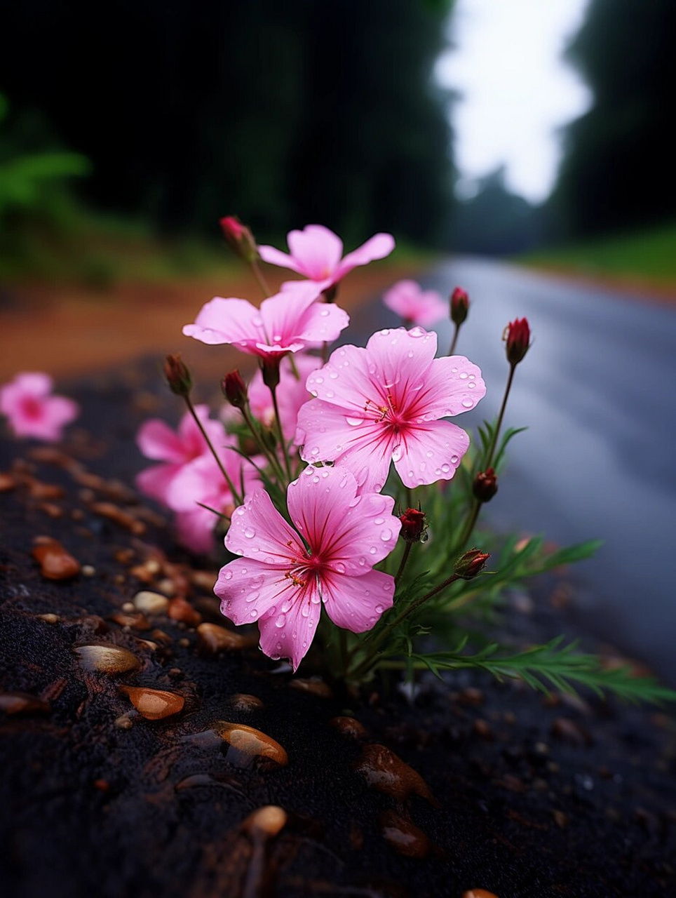 此刻,我心中不禁浮现出一个问题:当我遇见路边那悄然绽放的野花时,我