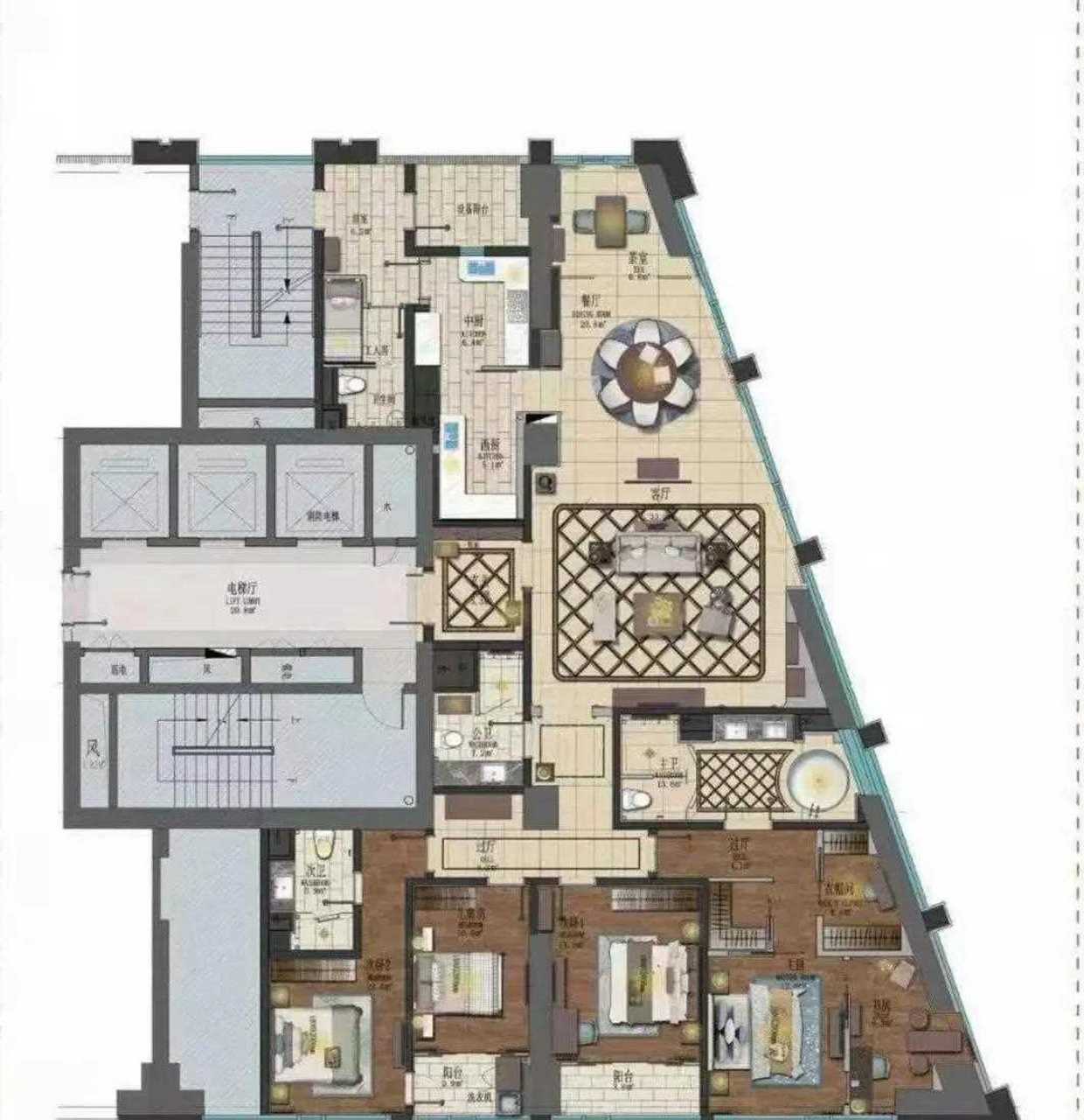 梯形户型你见过吗?