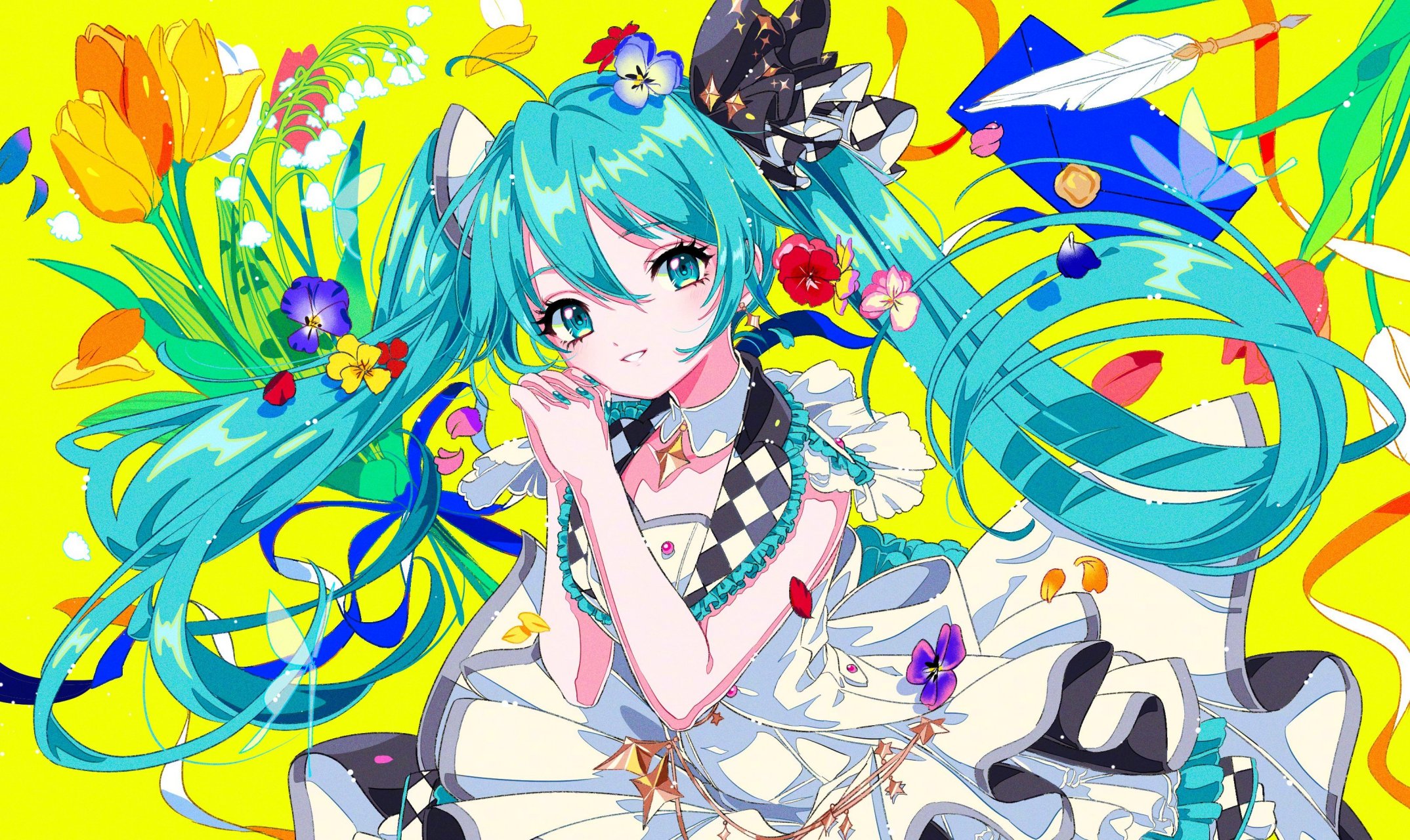 初音未来14周年贺图图片