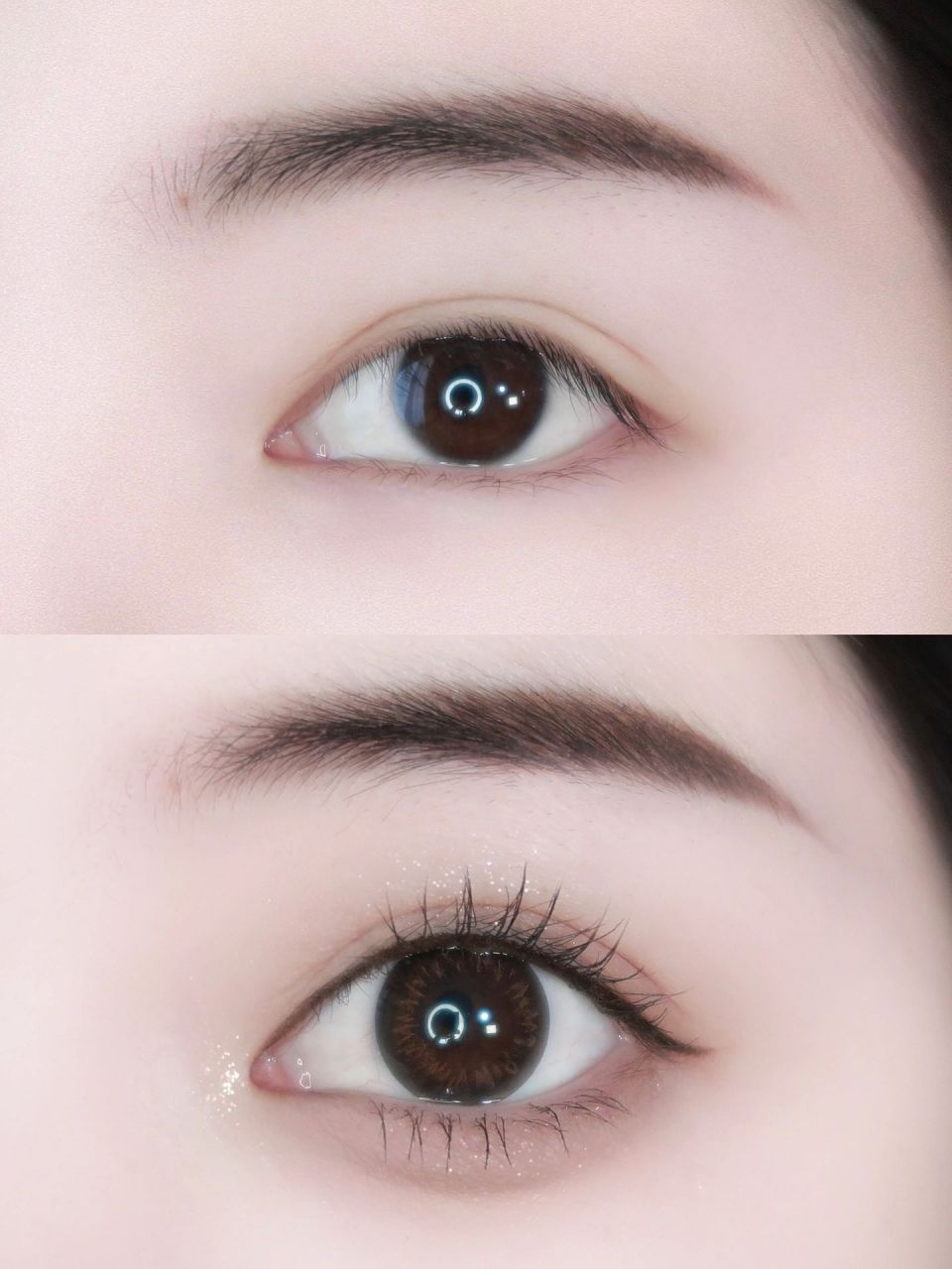 奶fufu的白开水伪素颜眼妆 太绝了吧 淡淡的白开水妆快学!