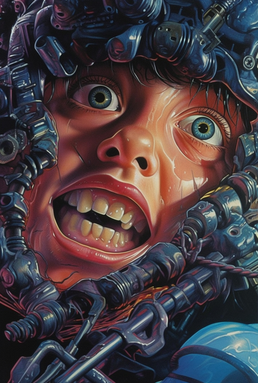 胆小勿入,可怕的眼睛! 图片确实有点瘆人!