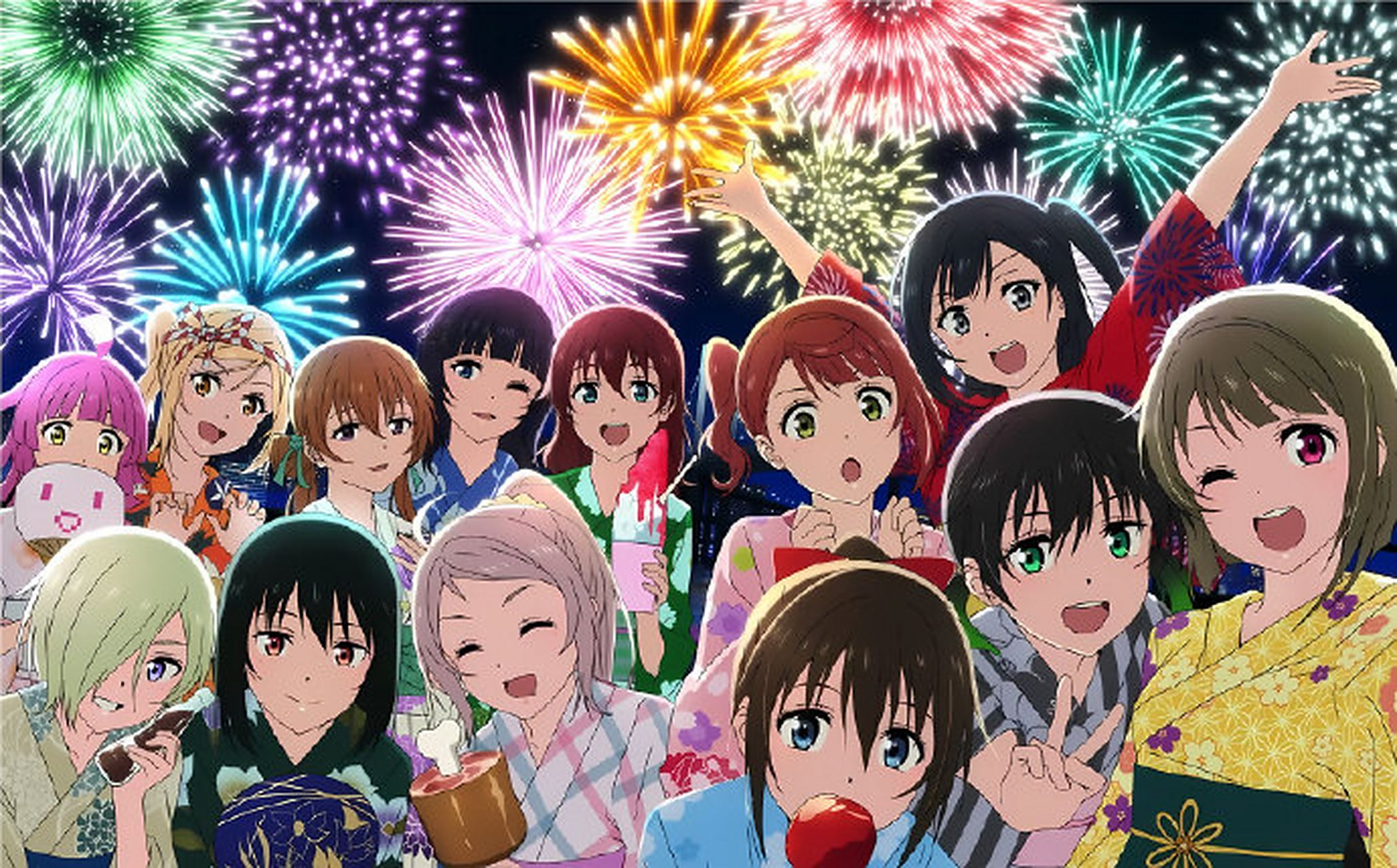 经典动漫# 虹之咲学园偶像同好会