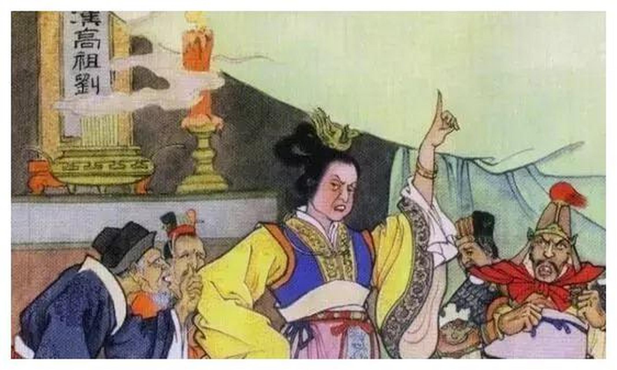 沛县泗水[樱花] 的一个亭长 ,在吕雉父亲的宴会上,身无分文却大放厥词