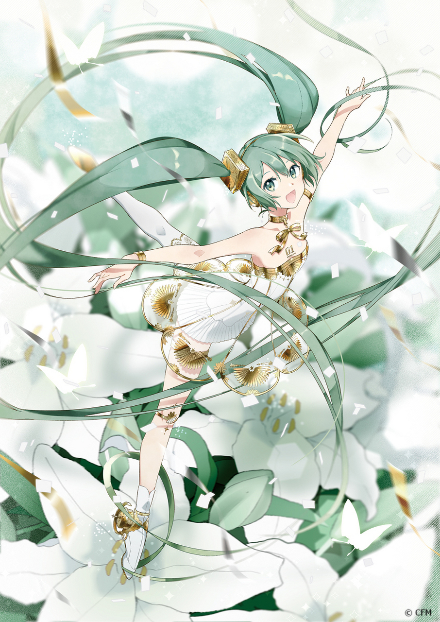 跳芭蕾的初音#趣味动漫分享官