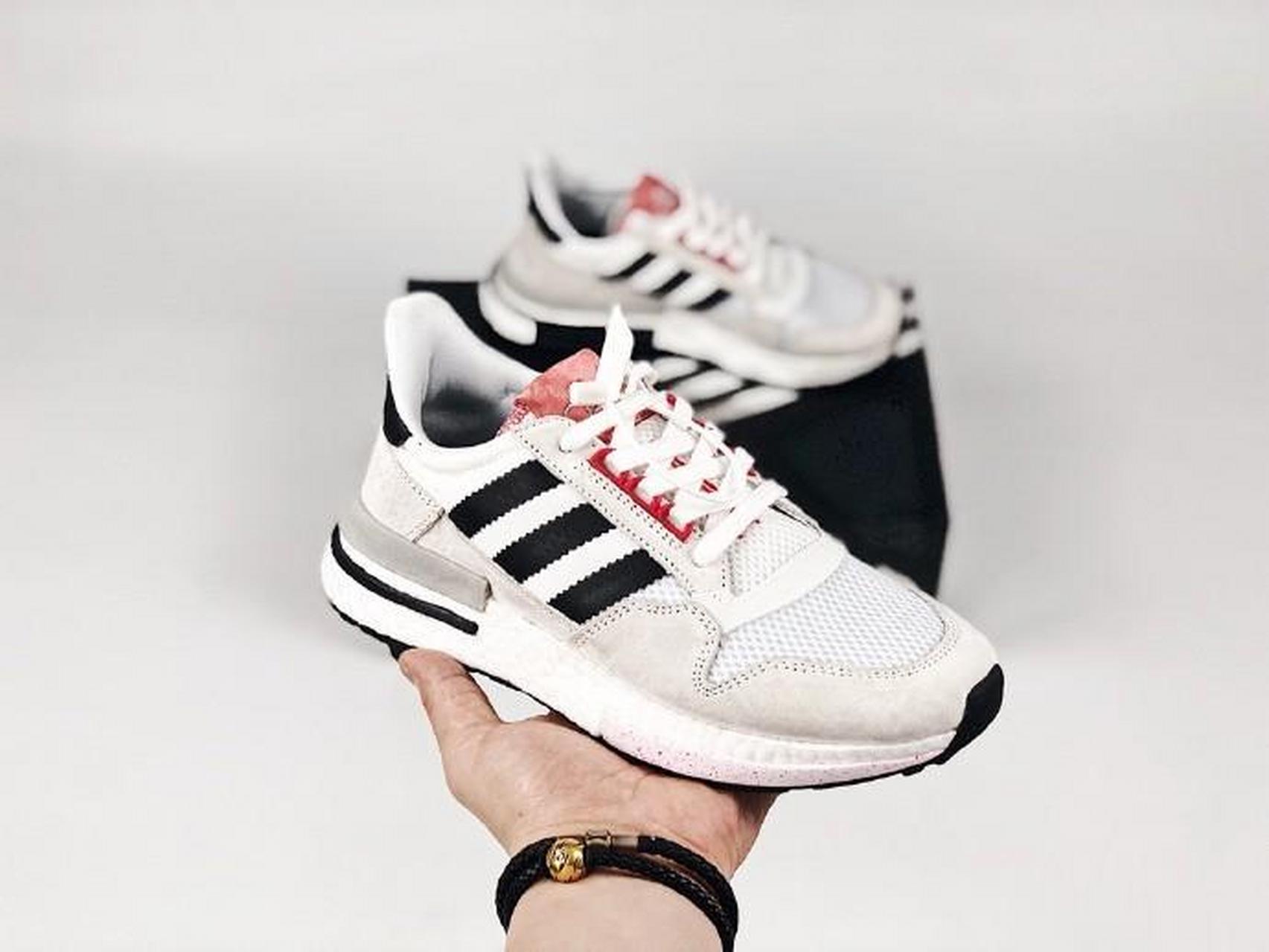 adidas 阿迪达斯 zx500 rm boost zx500 f36047 爆米花复古慢跑鞋 #潮