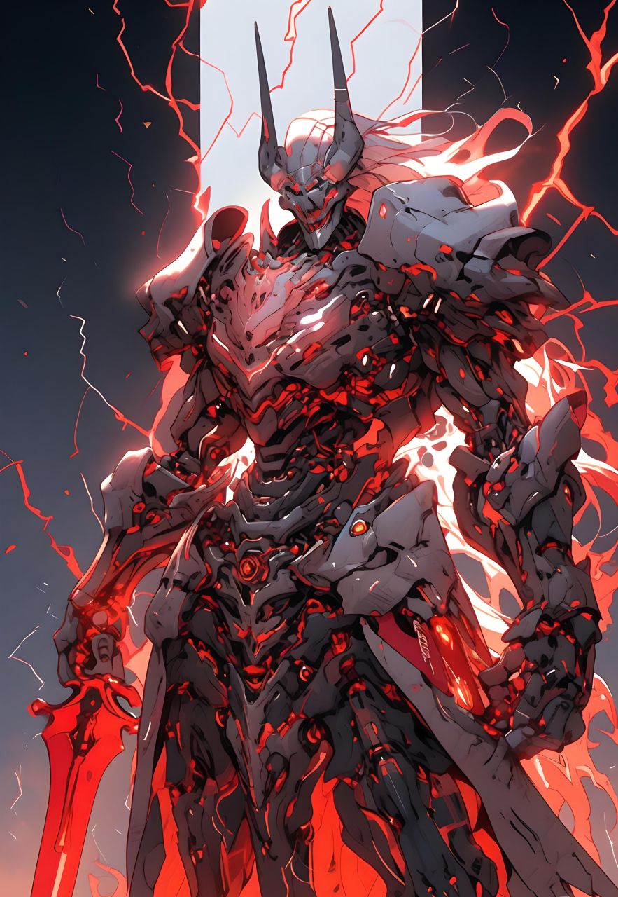 a绘66,#机甲##骷髅##骑士##图片##动漫头像和壁纸##二次元