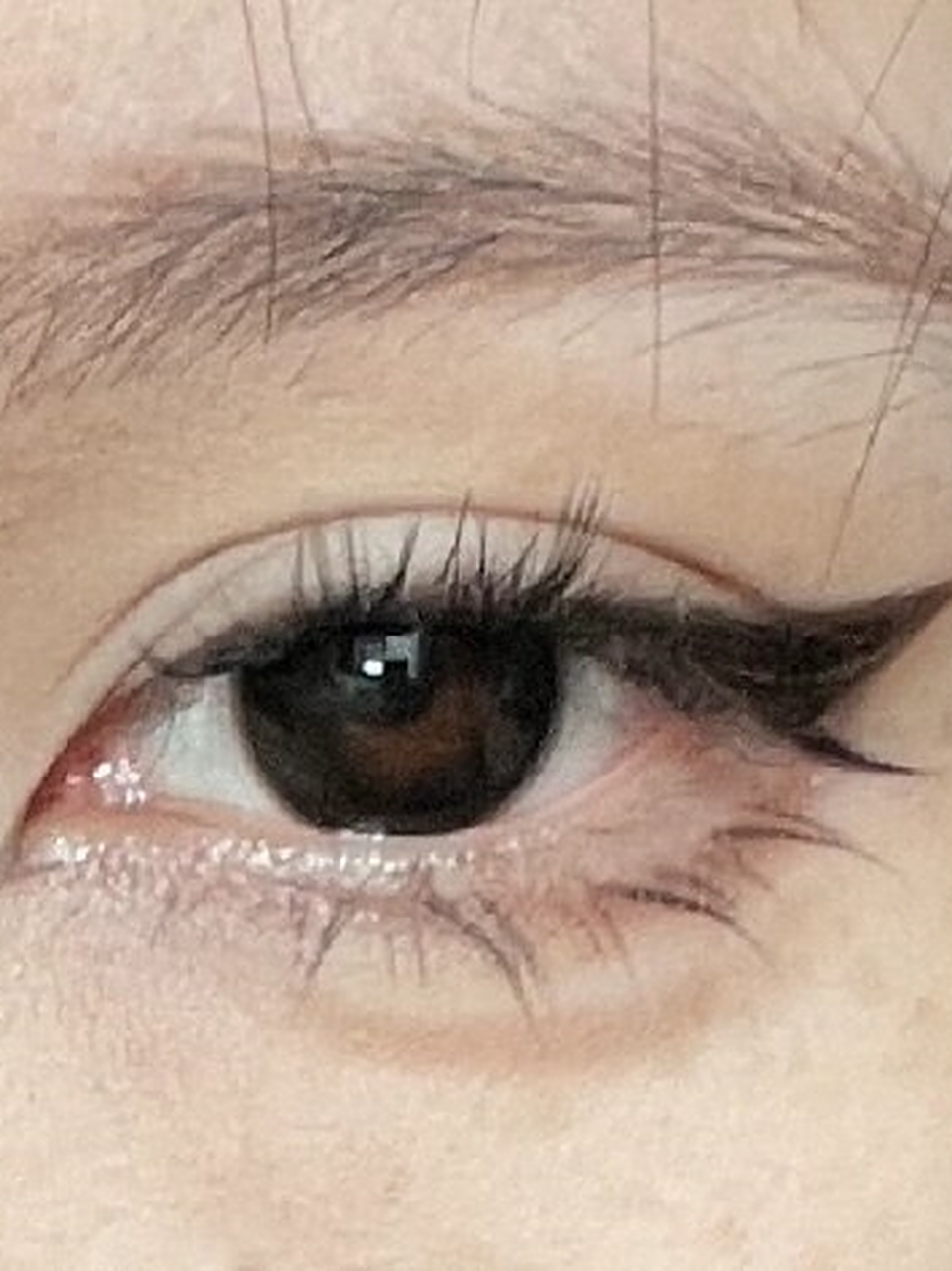 我悟了,吊眼  "我终于明白了吊眼的特点.