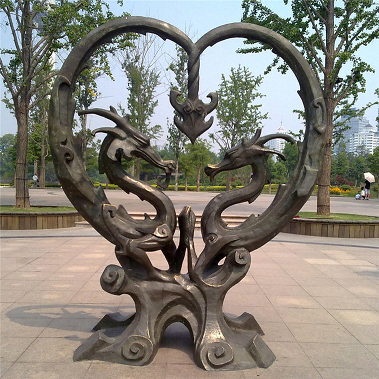 龙摆件 景观十二生肖虎雕塑 铜像十二生肖像 十二生肖铜像制作厂家