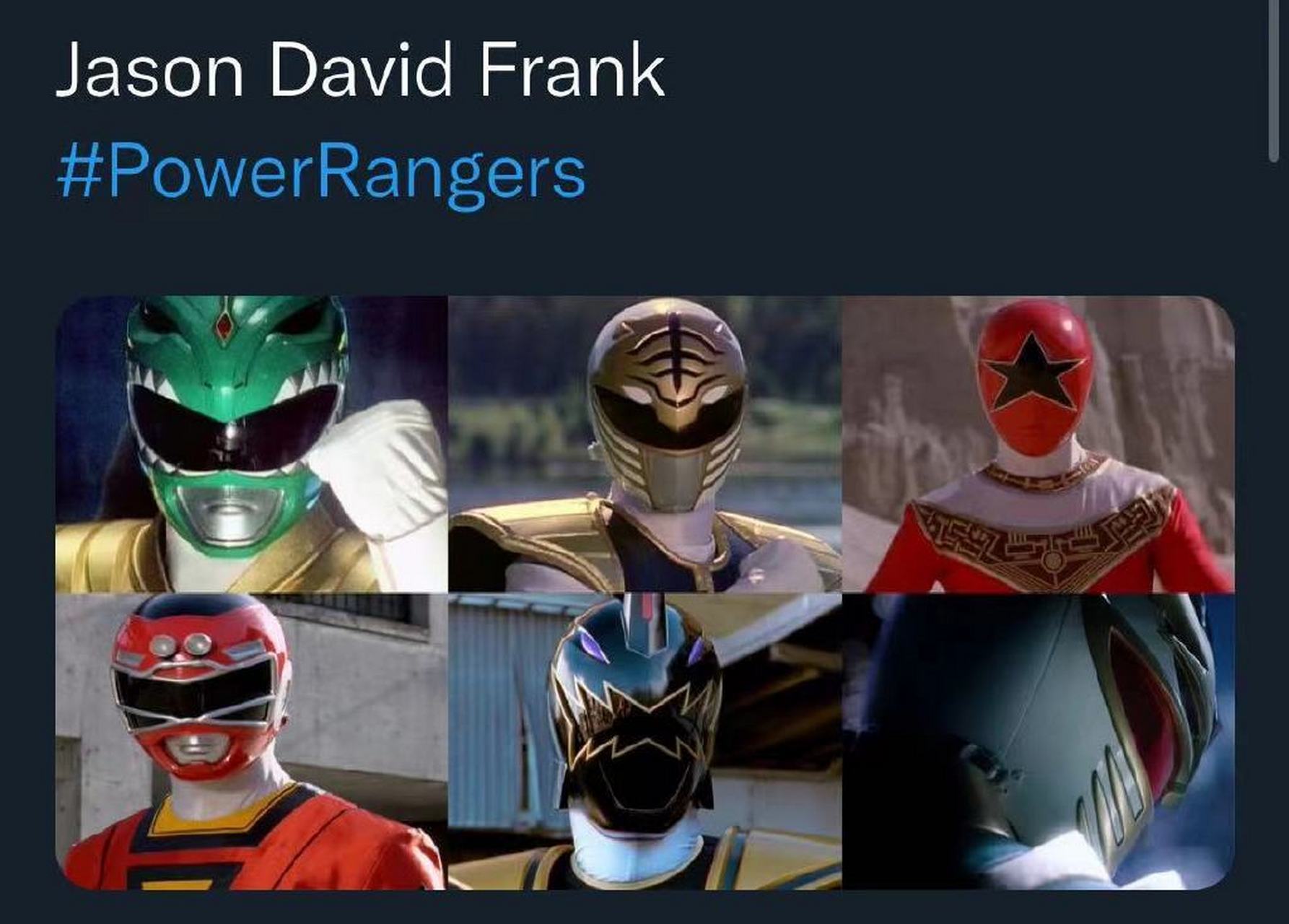 【美版恐龙战队汤米扮演者自杀去世,年仅49岁】据媒体报道,美版《恐龙