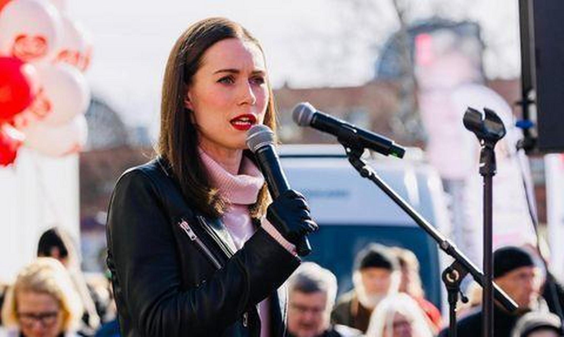 当地时间4月1日,芬兰现任总理桑娜·马林(sanna marin)在社交媒体上