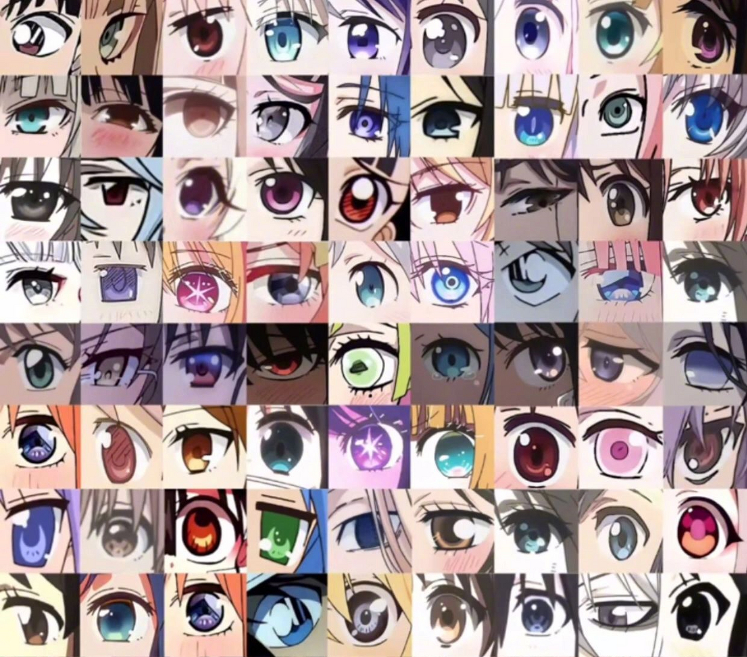 只看眼睛,你能找到多少个动漫角色?