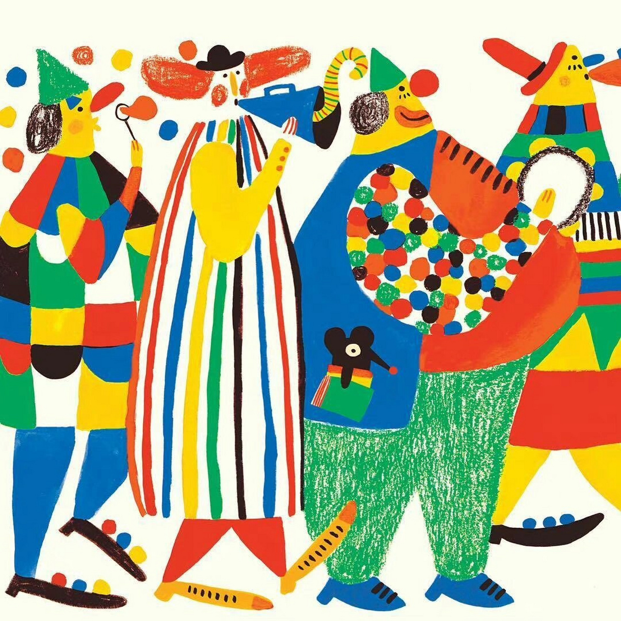 插画分享‖独特又充满趣味的风格每张都喜欢  jana glatt的插画作品