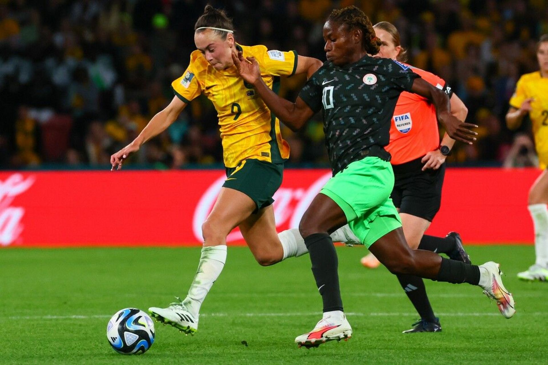 女足世界杯-澳大利亚女足2-3尼日利亚女足  北京时间7月27日,女足世界