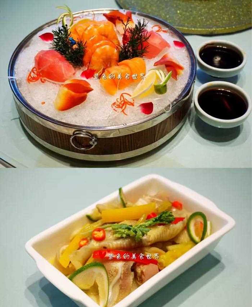 【青红之间】走进餐厅就会感觉到恬静的美丽,这一期的新品菜可谓创意