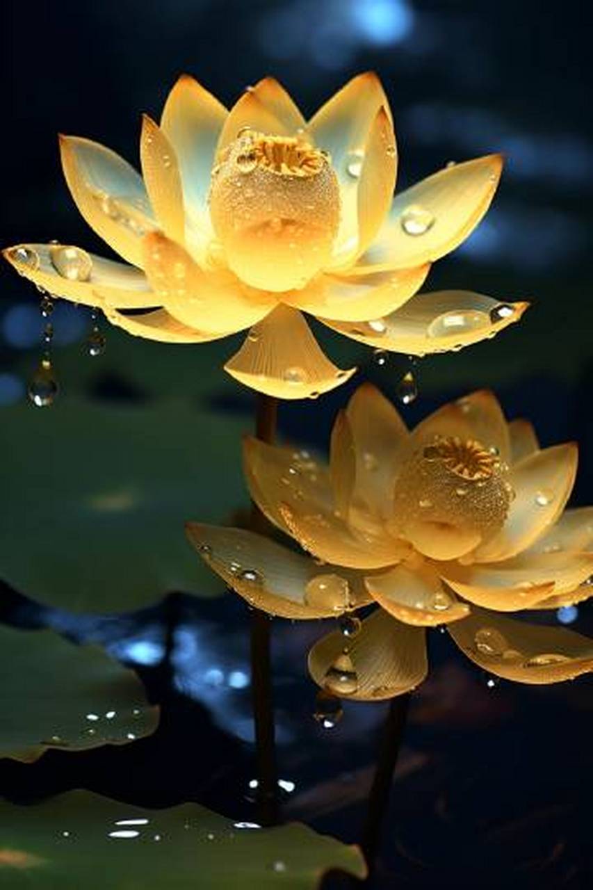 "金色莲,好运莲"心如莲花,人生才会一路芬芳 676767