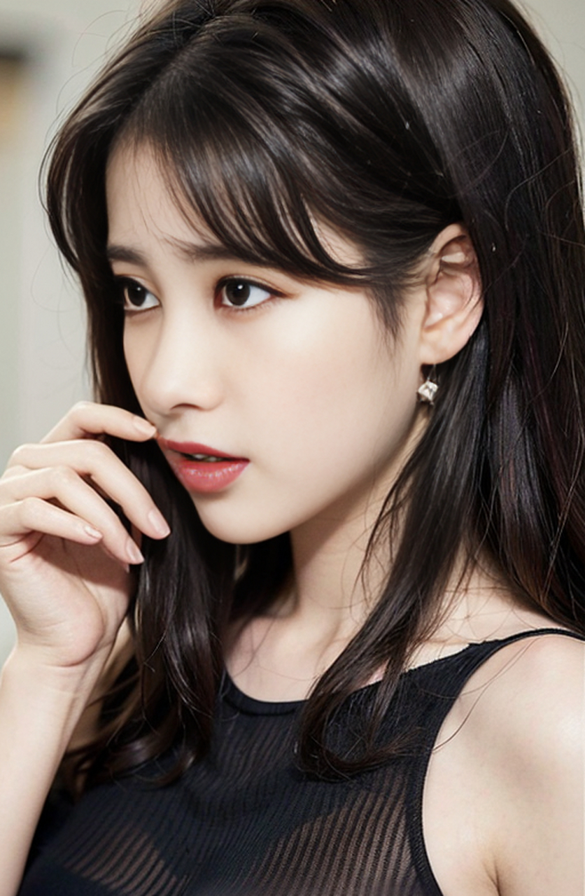 ai素材库:#ai绘画# #美女图片欣赏# 来一波眼神杀