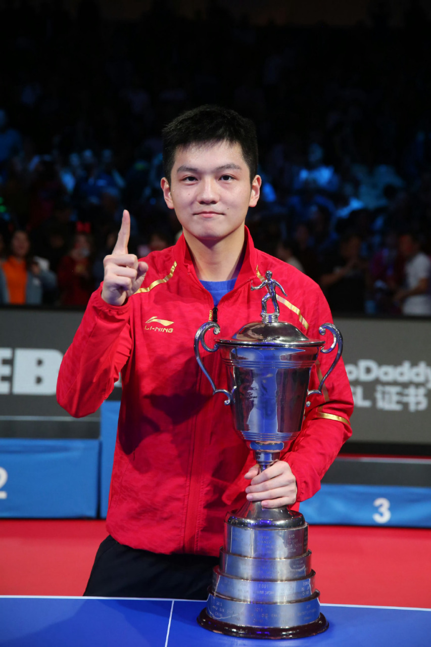 男子单打,中国队球员樊振东,王楚钦___ ,马龙captain龙 继续位列前三