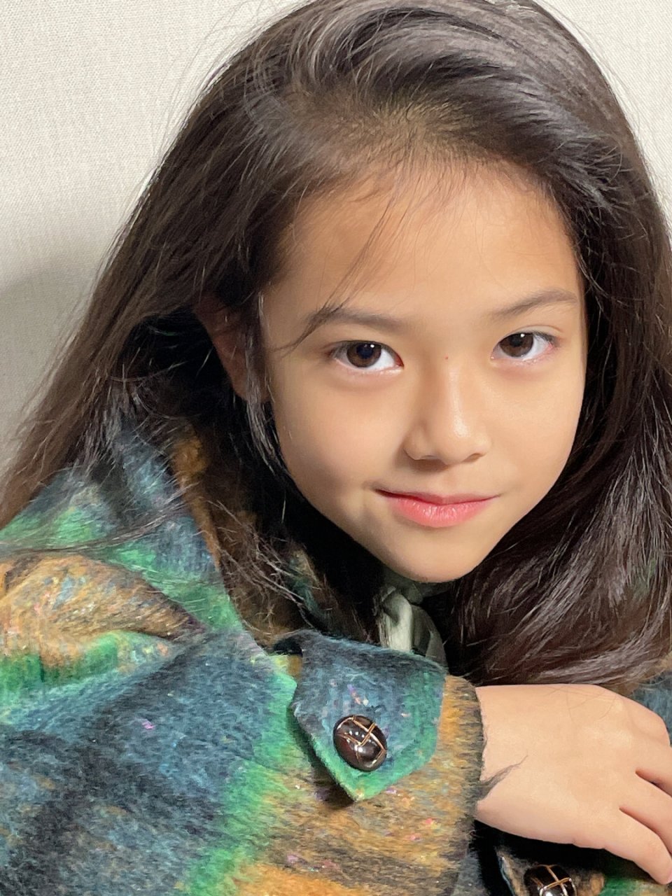 女儿歪嘴笑好绝