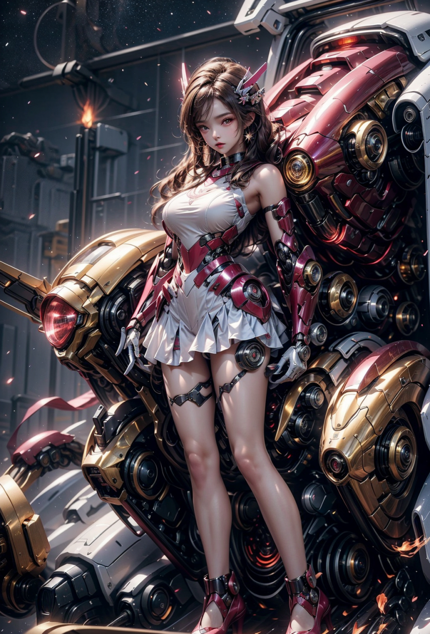 机甲少女,是柔与刚的融合[你懂的] #动漫壁纸