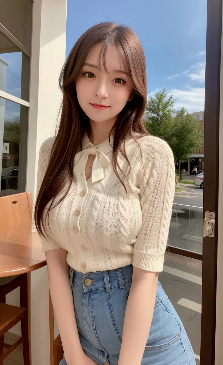 ai美女|大眼睛清纯可爱的校园风女孩#ai# #我和ai有话说# #ai绘画美女