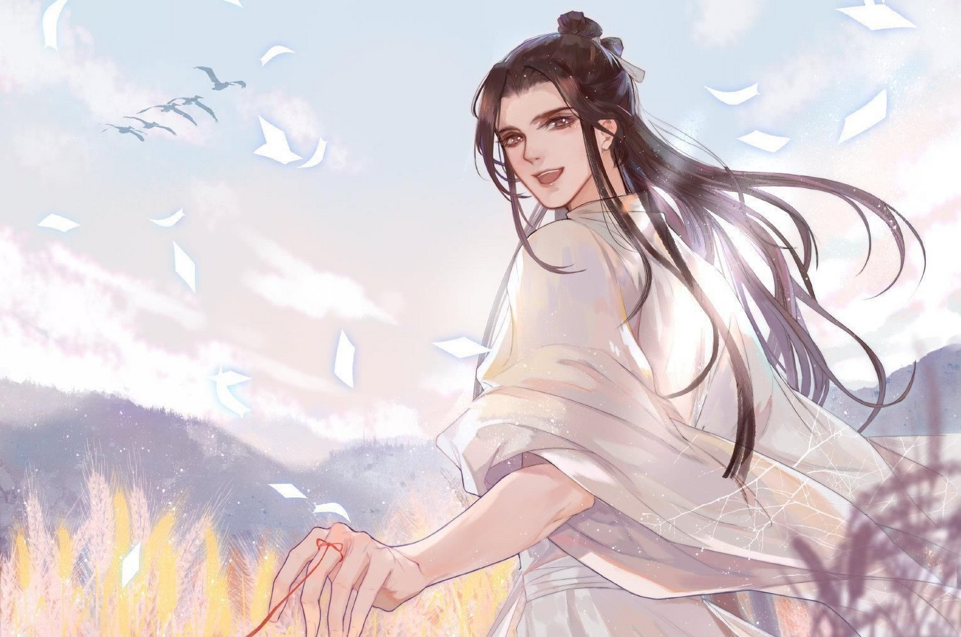 帅气小哥哥横版壁纸#古风小分队# #古风壁纸