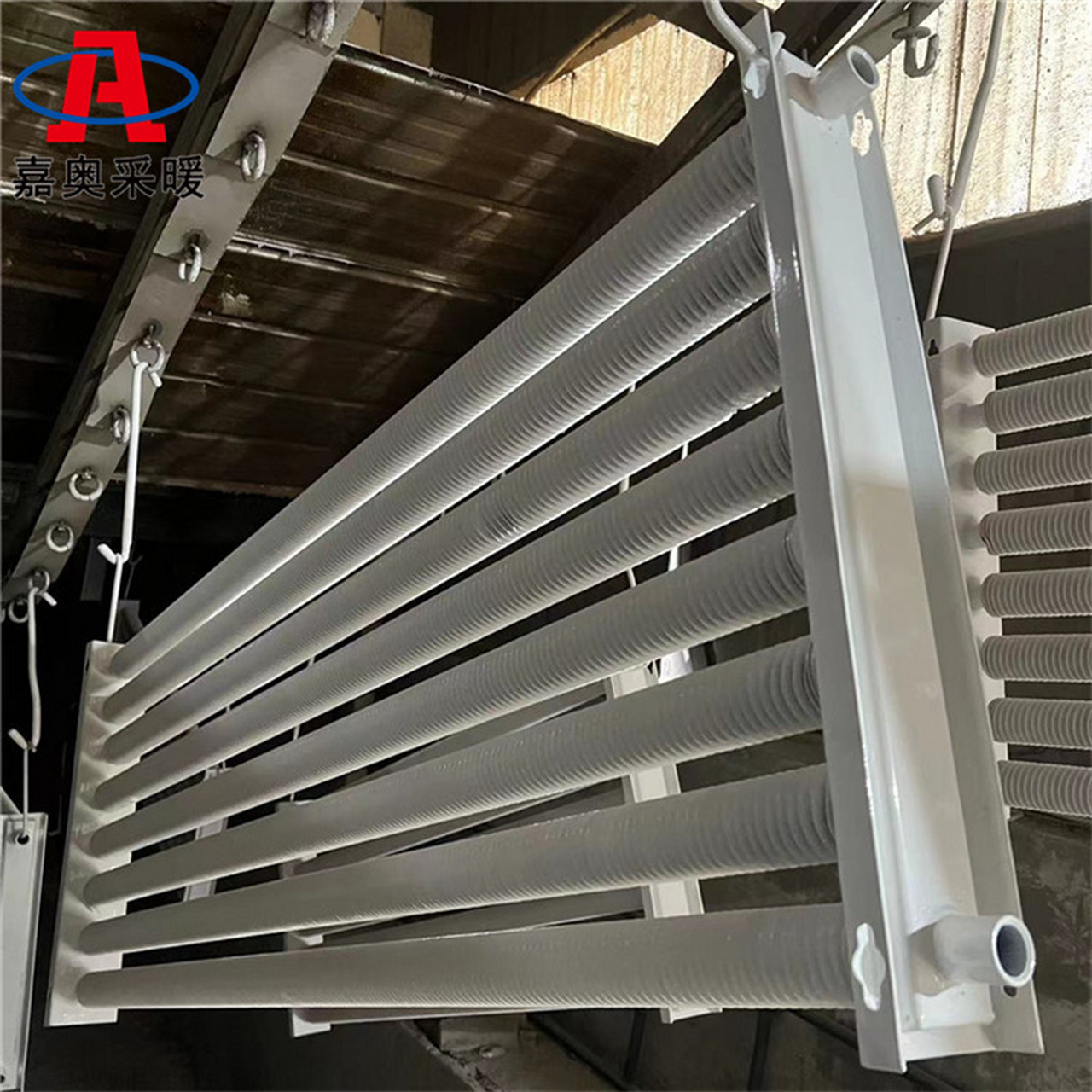 锅炉用翅片管散热器 钢制翅片管省煤器锅炉用,大棚圆翼翅片管暖气片