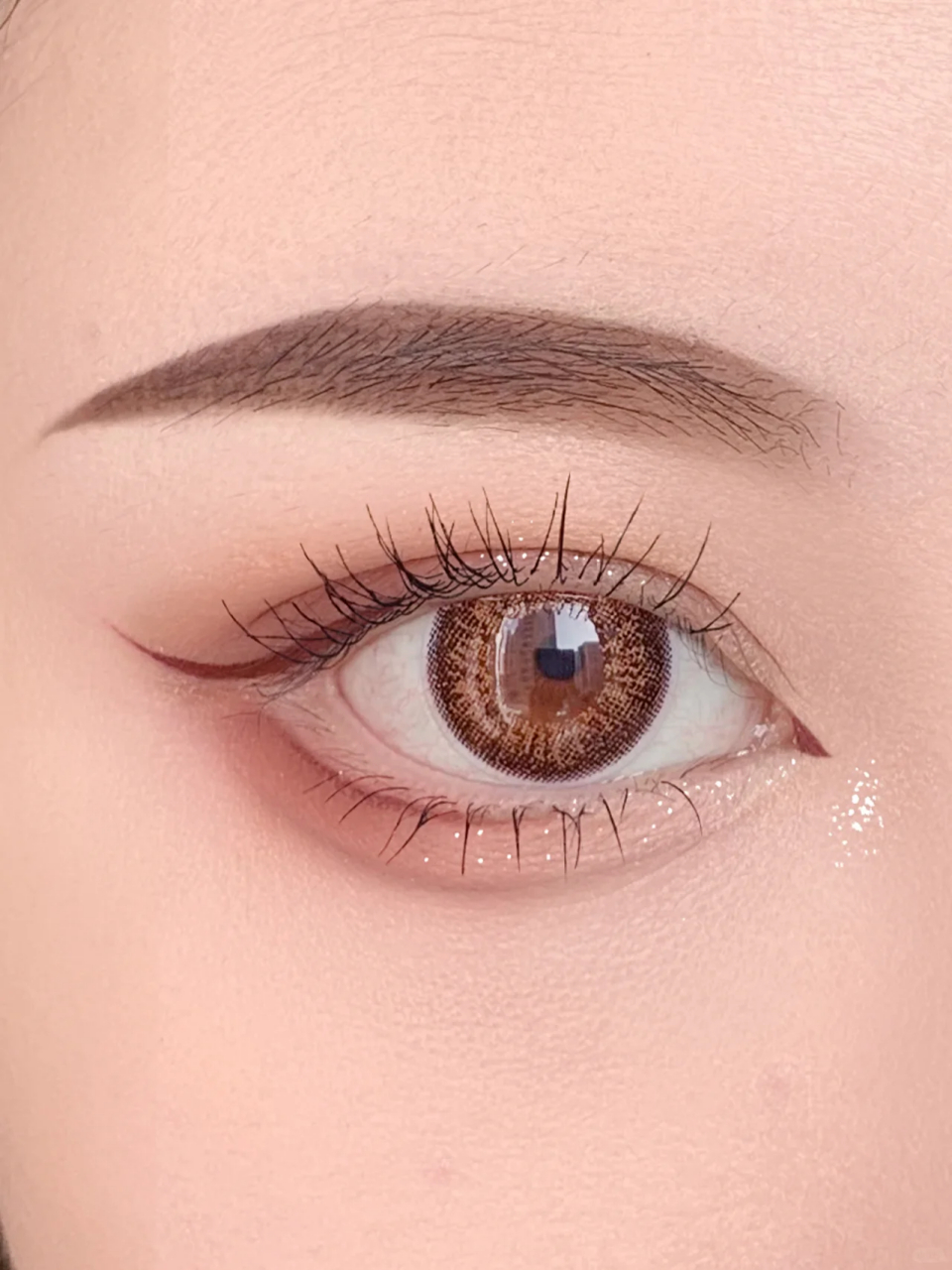 jennie女团眼改变眼型的眼睑下至眼线教程 最近清淡茶艺妆95画太多