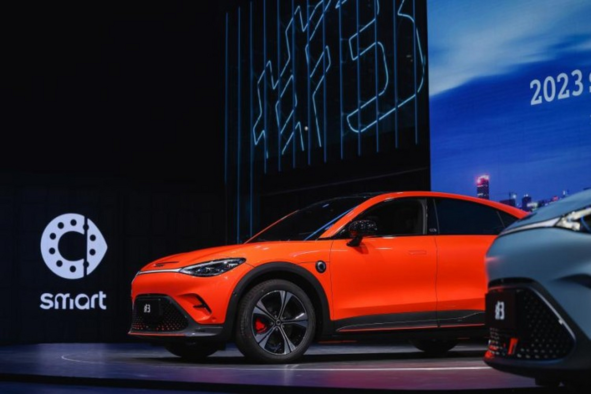 【smart精灵#3或超21万起】smart精灵#3在上海车展完成了首发,有普通