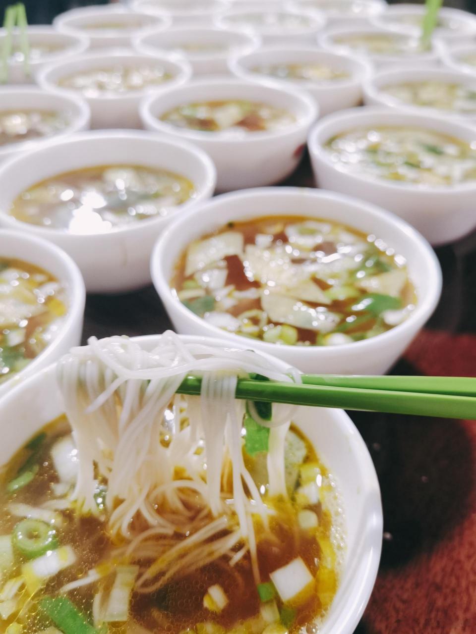 我的午餐,陕西乾州酸汤面,超好吃