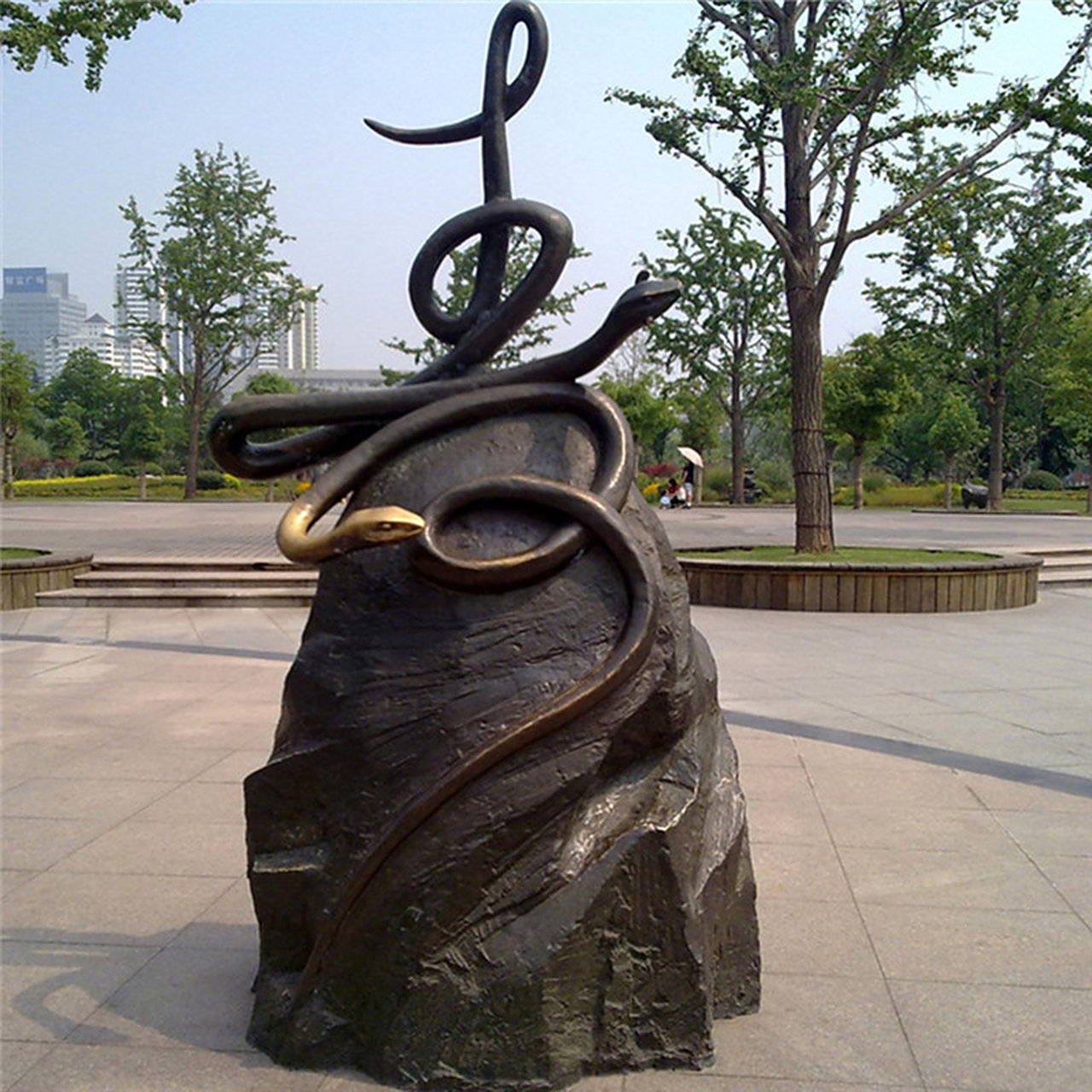 铸铜十二生肖兽首喷水景观雕塑 园林十二生肖铜摆件铸造 铜雕十二生肖