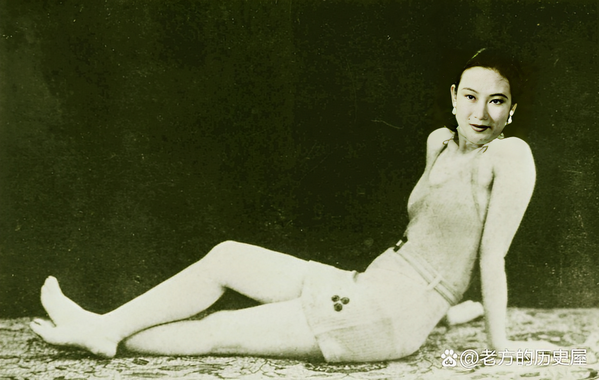 民国第一美女胡蝶的一组老照片,不加美颜,不加滤镜,也能如此惊艳.