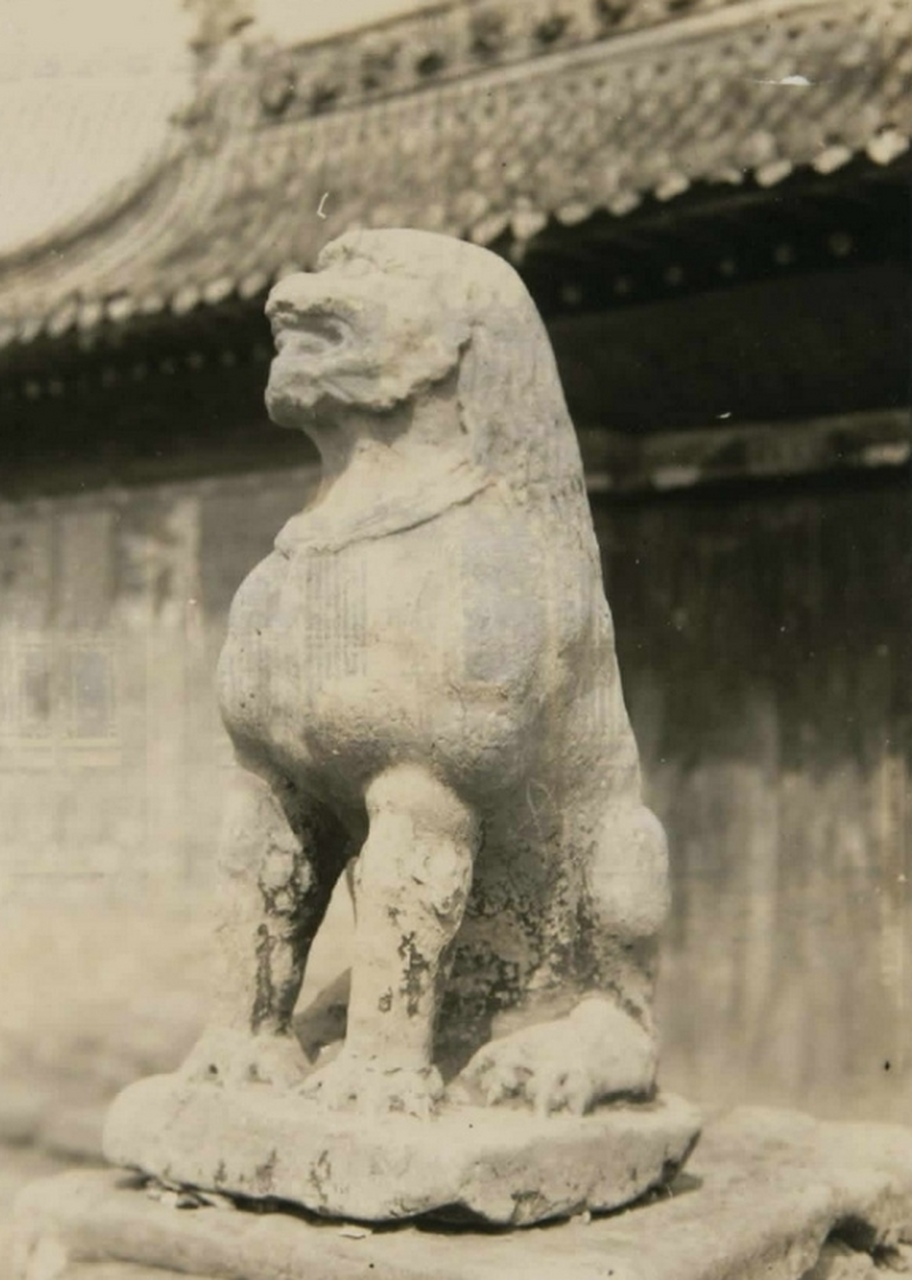 历史老照片# 1938年山西朔州老照片,90多年前的应县城及佛宫寺风貌.