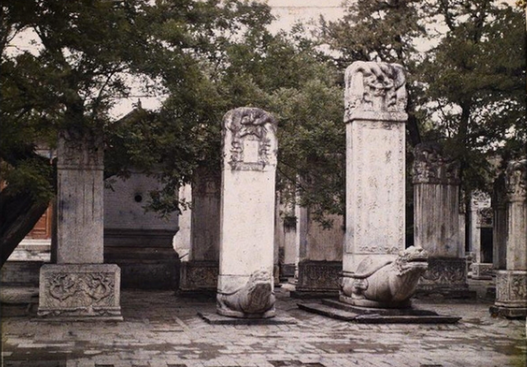 历史老照片# 1912年北京老照片,百年前北京真实彩色影像(十) 67