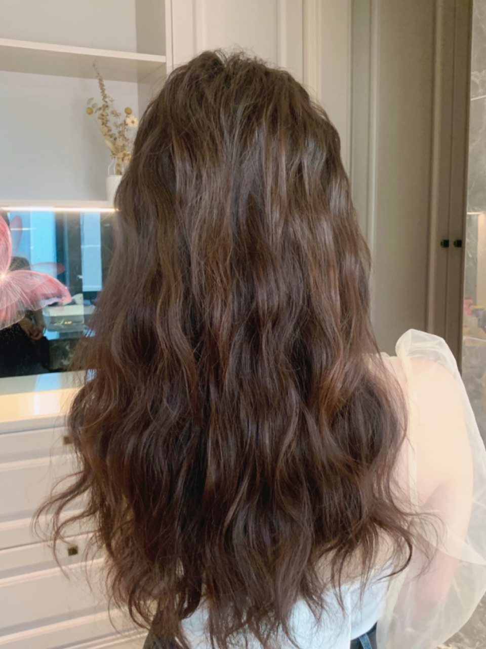 中长发烫发推荐 中长发推荐,法式慵懒麦穗卷发 中发推荐,法式慵懒麦穗