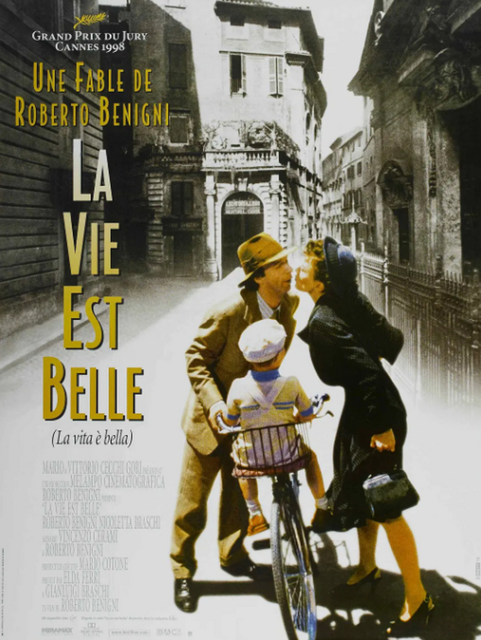 今日份催泪电影推荐:《美丽人生》,豆瓣评分9