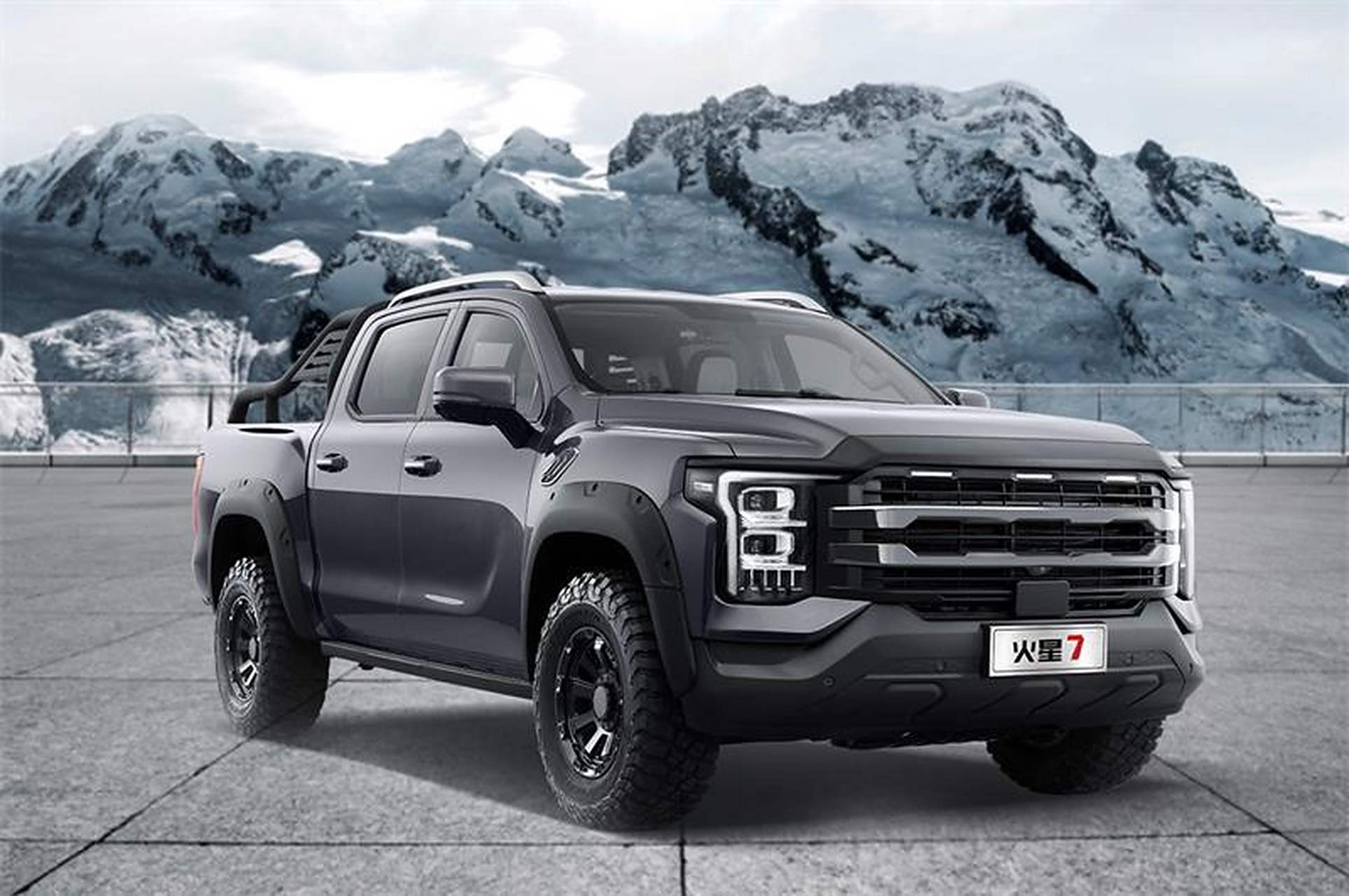 火星皮卡# #福田大将军