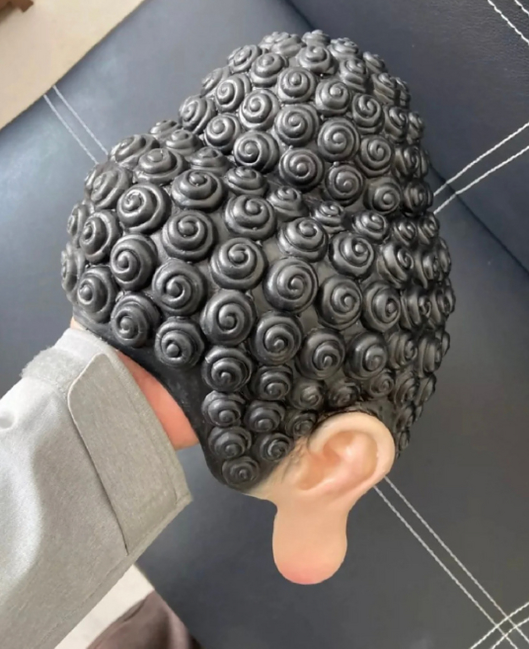 爸爸买的如来佛祖泳帽 676767