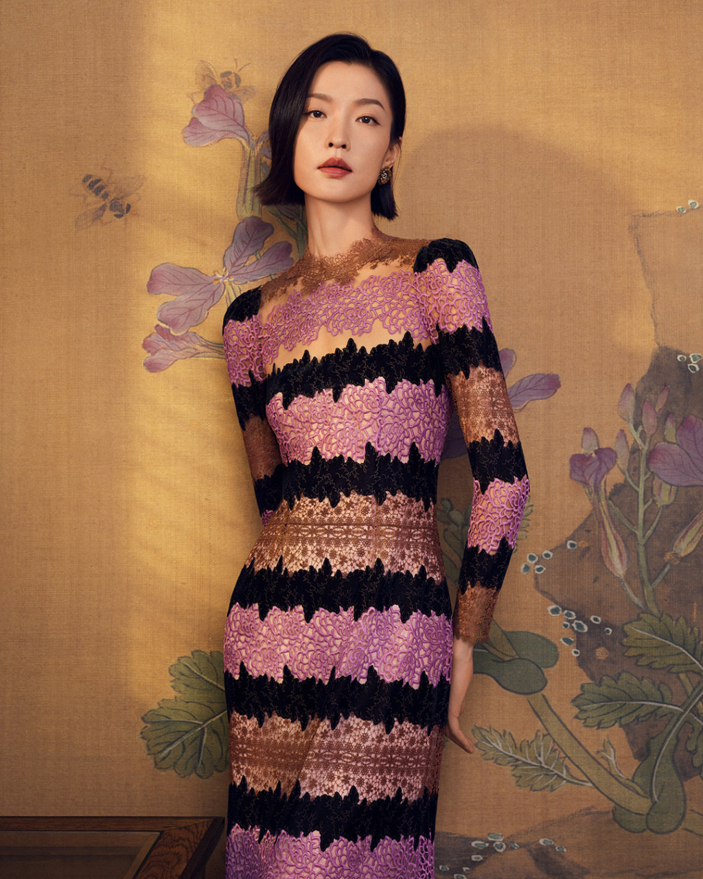 超模杜鹃演绎雅莹 2023 秋冬系列!