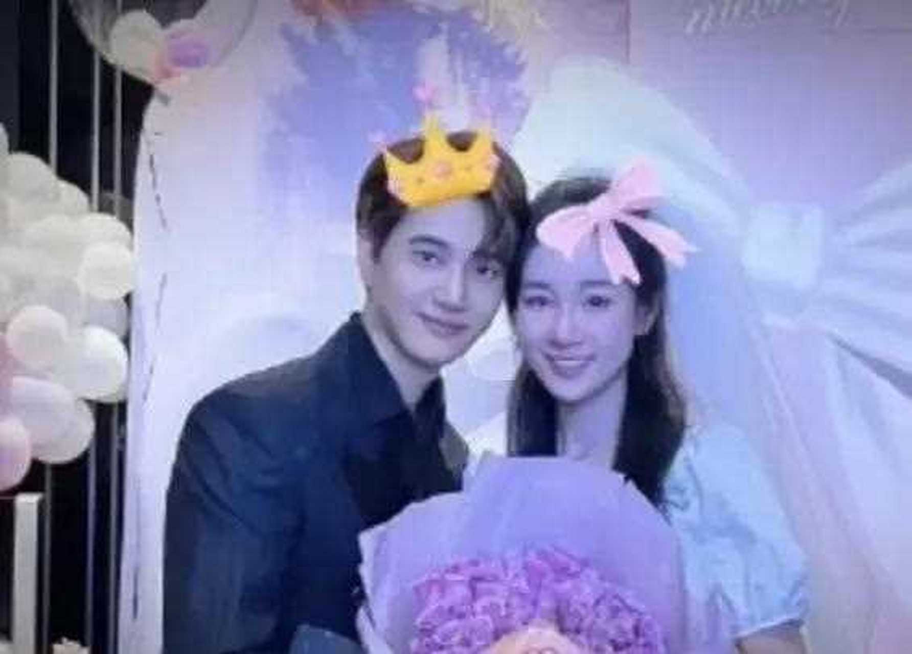 20日早上,金恩圣早上发文宣布,向女友张檬求婚成功.