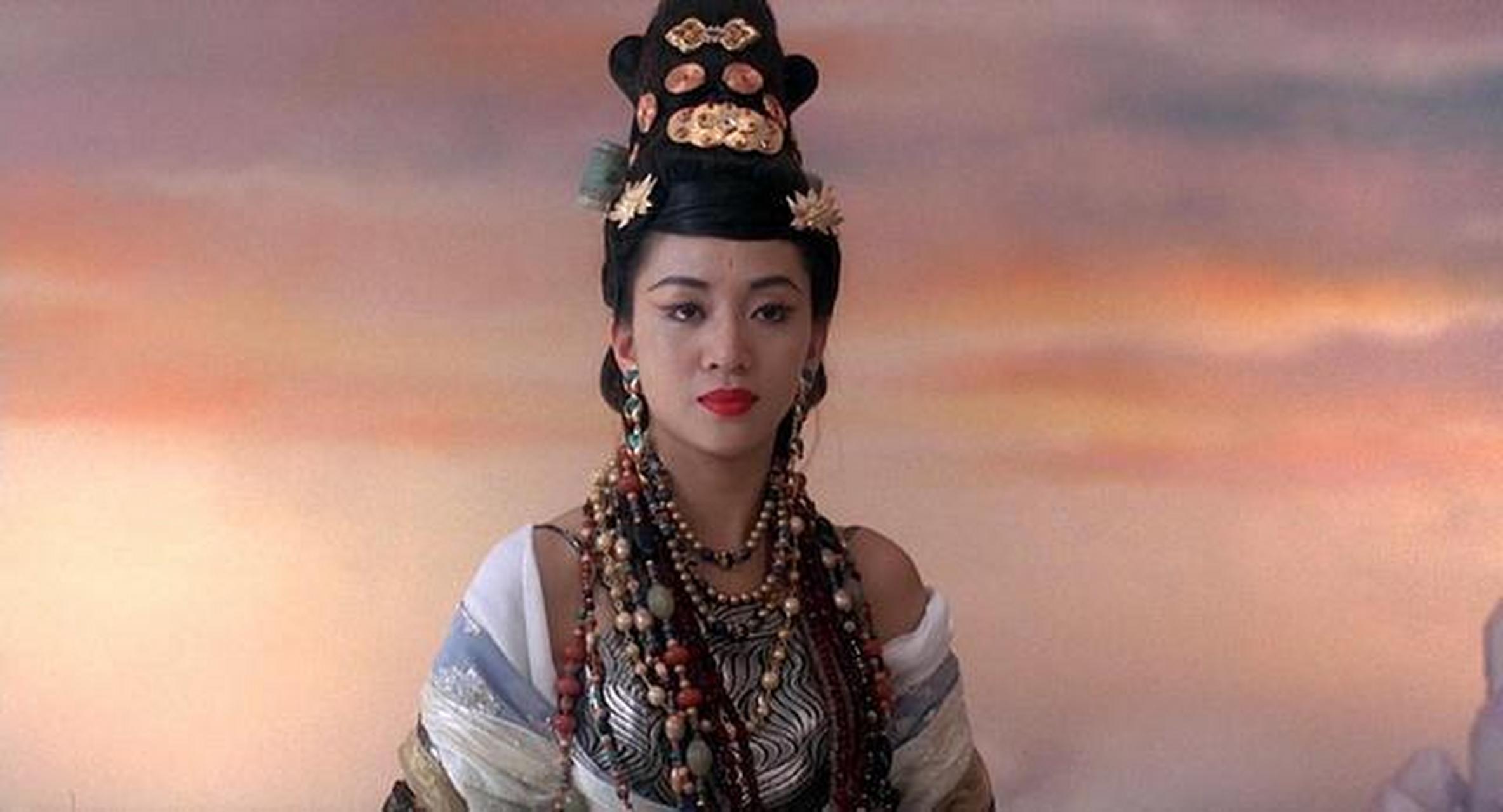 台词#  #济公#  #梅艳芳#  "寺庙香火不断,楼阁淫秽漫天.