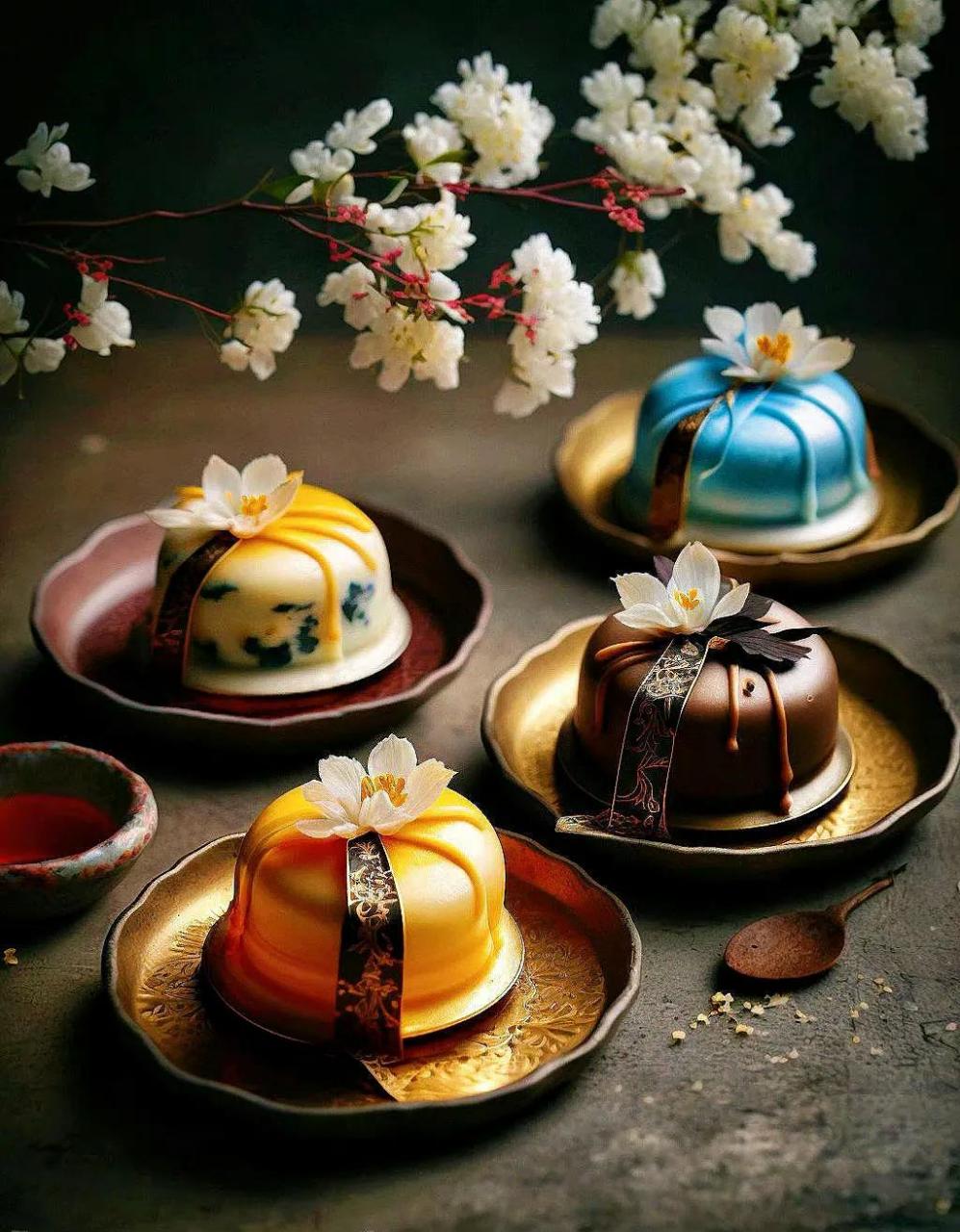 美得不忍下口的精致甜品