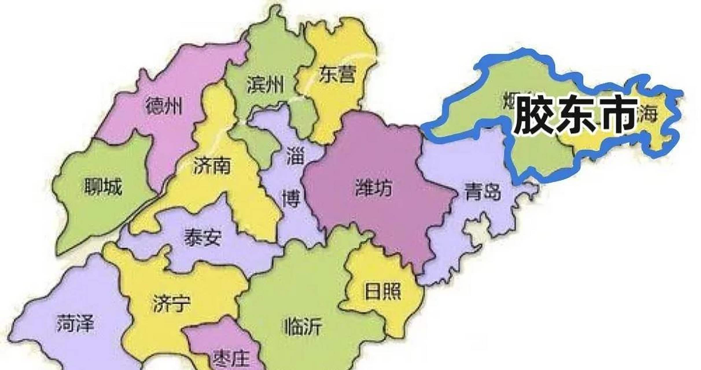 山东是时候考虑让威海和烟台合并了,中国有三个半岛,辽东半岛只有大连